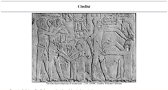 Desktop Screenshot of circlist.com